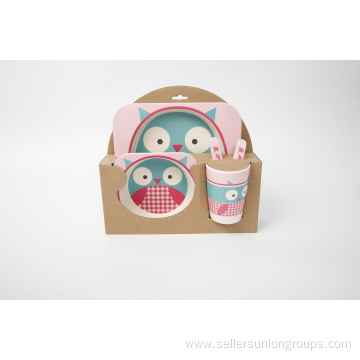 BAMBOO FIBRE KIDS DINNERWARE